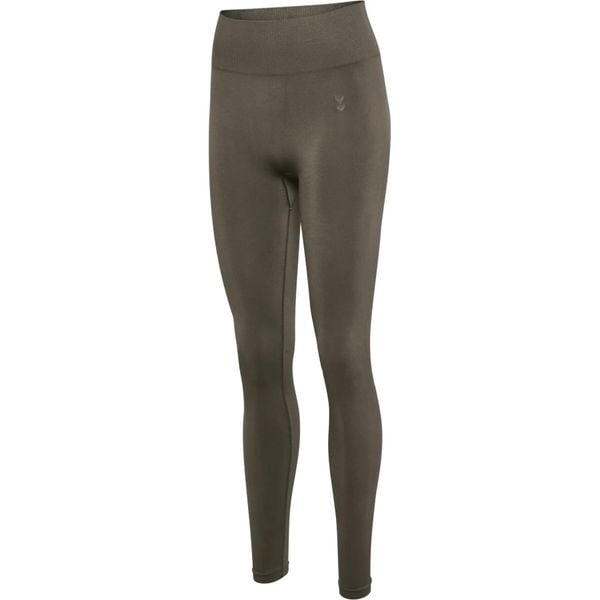 Damskie legginsy Hummel Flow. Brązowe legginsy Hummel, xl, bez wzorów, z dzianiny. Za 129.00 zł.