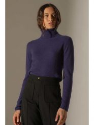 Perfect Cashmere Kaszmirowy golf "Ashley" w kolorze fioletowym rozmiar: L. Różowe golfy Perfect Cashmere, l, bez wzorów, z kaszmiru, bez ramiączek. Za 377.74 zł.