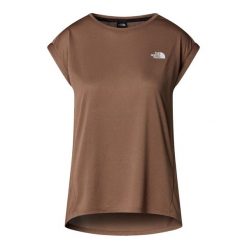 The North Face Koszulka Tanken Nf0A8Bs21Hx. Brązowe koszulki sportowe The North Face, bez wzorów, bez ramiączek. Za 121.99 zł.