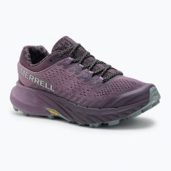 Buty do biegania damskie Merrell Agility Remix. Fioletowe obuwie sportowe Merrell, bez zapięcia, do biegania. Za 549.99 zł.