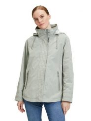 AMBER & JUNE Kurtka przejściowa w kolorze szarym rozmiar: 38. Szare kurtki AMBER & JUNE, bez wzorów, bez kaptura. Za 109.00 zł.