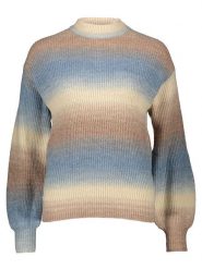 Garcia Sweter w kolorze beżowo-niebieskim rozmiar: S. Brązowe swetry Garcia, s, bez wzorów, z wełny, bez ramiączek. Za 143.45 zł.