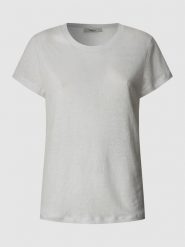 Pepe Jeans Koszulka "Megan" w kolorze białym rozmiar: XL. Białe bluzki Pepe Jeans, xl, bez wzorów, z jeansu, bez kołnierzyka, bez ramiączek. Za 135.81 zł.