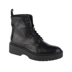 Buty Levi's Bria Damskie Skórzane Czarne. Czarne trekkingi Levi's®, z materiału, trekkingowe. Za 467.05 zł.