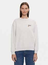 Gant Bluza 4201239 Szary Loose Fit. Szare bluzy GANT, l, bez wzorów, z bawełny, bez kaptura. Za 329.99 zł.