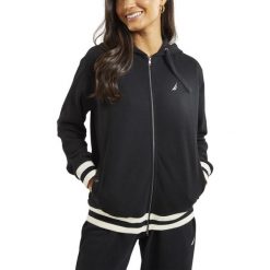 Bluza Damska Nautica Lunaire FZ. Czarne bluzy Nautica, bez wzorów, z kapturem. Za 369.00 zł.