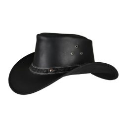 Kapelusz wiejski Horka Denver. Czarne kapelusze Horka, bez wzorów, ze skóry. Za 218.00 zł.