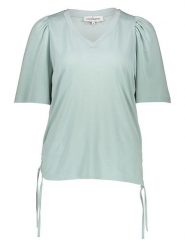 &Co Woman Koszulka "Misha" w kolorze turkusowym rozmiar: XXL. Niebieskie bluzki &Co Woman, xxl, bez wzorów, bez kołnierzyka, bez ramiączek. Za 167.28 zł.