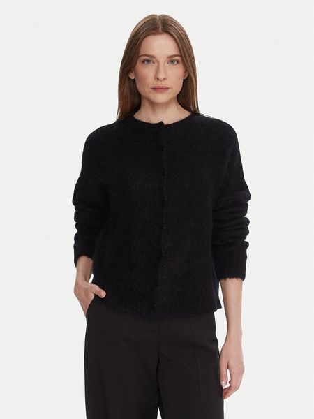 Kontatto Kardigan 3M0866C Czarny Regular Fit. Czarne kardigany Kontatto, m, bez wzorów, z syntetyku. Za 439.99 zł.