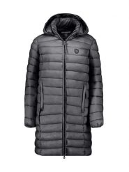 Canadian Peak Płaszcz pikowany "Akitaleak" w kolorze antracytowym rozmiar: M. Czarne płaszcze Canadian Peak, m, bez wzorów, bez kaptura. Za 130.99 zł.