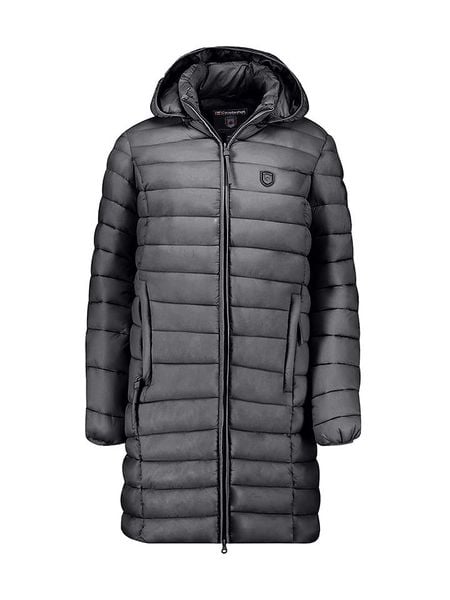 Canadian Peak Płaszcz pikowany "Akitaleak" w kolorze antracytowym rozmiar: M. Czarne płaszcze Canadian Peak, m, bez wzorów, bez kaptura. Za 177.94 zł.