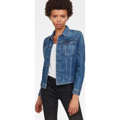 G-Star Raw - Kurtka jeansowa. Kurtki G-Star Raw, l, bez wzorów, z bawełny, bez kaptura. W wyprzedaży za 399.90 zł.