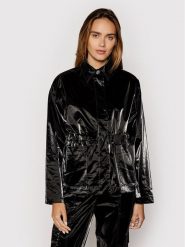 Remain Kurtka z imitacji skóry Ruth RM409 Czarny Regular Fit. Czarne kurtki Remain, bez wzorów, ze skóry, bez kaptura. Za 1,149.00 zł.
