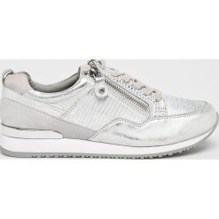 Caprice - Buty. Szare obuwie sportowe Caprice, z materiału, bez zapięcia. W wyprzedaży za 219.90 zł.