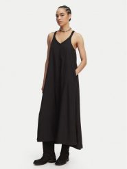 G-Star Raw Sukienka letnia D28398-E344 Czarny Relaxed Fit. Czarne sukienki G-Star Raw, na lato, s, bez wzorów, z syntetyku, retro, bez kołnierzyka, bez ramiączek. Za 739.99 zł.