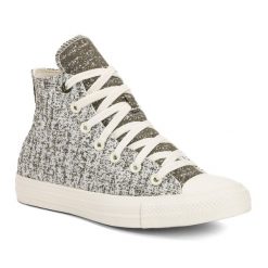 Trampki damskie Converse Chuck Taylor All Star Hi. Brązowe obuwie sportowe Converse, bez zapięcia. Za 229.99 zł.