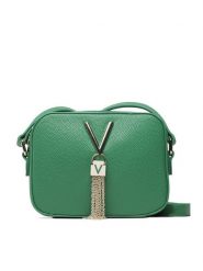 Valentino Torebka Divina VBS1R409G Zielony. Zielone listonoszki Valentino, bez wzorów, ze skóry, bez dodatków. Za 249.99 zł.