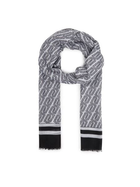 Liu Jo Szal 2A6039 T2745 Czarny. Czarne rękawiczki Liu Jo, bez wzorów, z poliesteru. Za 169.99 zł.