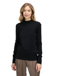 Betty Barclay Sweter w kolorze czarnym rozmiar: 36. Czarne swetry Betty Barclay, bez wzorów, bez ramiączek. Za 184.95 zł.