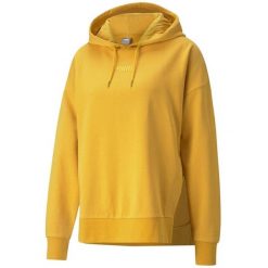 Bluza Z Kapturem Damska TR. Żółte bluzy Puma, m, bez wzorów, z kapturem. Za 258.99 zł.