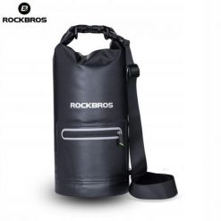 Torba sakwa nieprzemakalna worek 20L Rockbros AS0241BK. Czarne torby na ramię ROCKBROS, bez wzorów, z materiału, przez ramię, małe, bez dodatków. Za 64.00 zł.