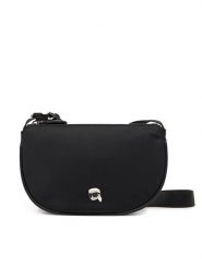 KARL LAGERFELD Torebka A3W32014 Czarny. Czarne listonoszki KARL LAGERFELD, bez wzorów, z materiału, bez dodatków. Za 649.99 zł.