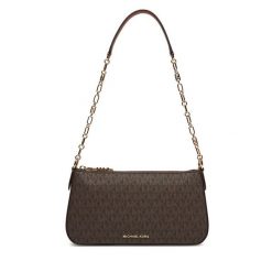 Torebka MICHAEL Michael Kors. Brązowe torebki klasyczne MICHAEL Michael Kors, bez wzorów, bez dodatków. Za 989.99 zł.