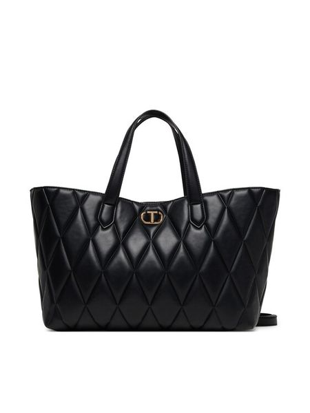 TWINSET Torebka 252TB7050 Czarny. Czarne torebki klasyczne Twinset, bez wzorów, ze skóry, bez dodatków. Za 689.99 zł.