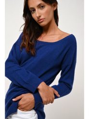 AUTHENTIC CASHMERE Kaszmirowy sweter "Faraut" w kolorze niebieskim rozmiar: S. Niebieskie swetry AUTHENTIC CASHMERE, s, bez wzorów, z kaszmiru, bez ramiączek. Za 284.15 zł.