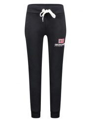 Geographical Norway Spodnie dresowe "Max" w kolorze czarnym rozmiar: XL. Czarne spodnie dresowe Geographical Norway, xl, bez wzorów, z dresówki. Za 88.02 zł.