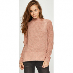 Pieces - Sweter Enna. Czerwone swetry Pieces, s, bez wzorów, z dzianiny, bez ramiączek. W wyprzedaży za 99.90 zł.