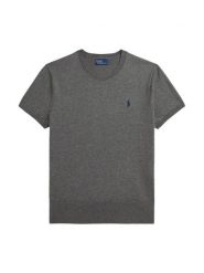 Polo Ralph Lauren T-Shirt 211971872006 Szary Regular Fit. Szare koszulki polo Polo Ralph Lauren, l, bez wzorów, z bawełny, bez kołnierzyka, bez ramiączek. Za 769.99 zł.