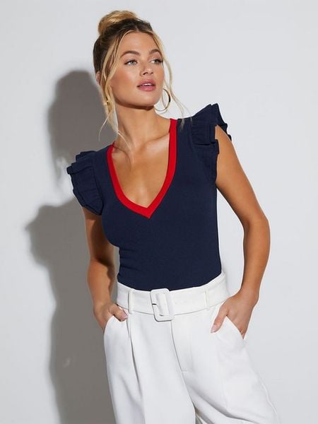 LA Angels Koszulka w kolorze granatowym rozmiar: L. Niebieskie bluzki LA Angels, l, bez wzorów, bez kołnierzyka, bez ramiączek. Za 104.14 zł.