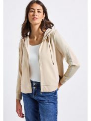 Street One Bluza w kolorze kremowym rozmiar: 38. Brązowe bluzy Street One, bez wzorów, bez kaptura. Za 228.92 zł.