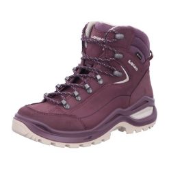Buty trekkingowe damskie Lowa Renegade Evo Mid Gtx. Fioletowe trekkingi Lowa, z materiału, za kostkę, trekkingowe. Za 917.99 zł.