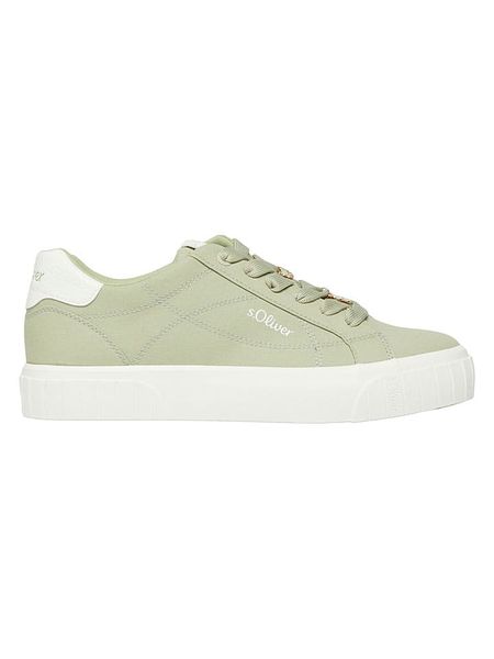 S.Oliver Sneakersy w kolorze zielonym rozmiar: 41. Zielone trampki S.Oliver, bez wzorów, bez zapięcia. Za 144.95 zł.