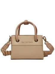 Valentino Torebka Alexia VBS5A805 Beżowy. Brązowe torebki klasyczne Valentino, bez wzorów, ze skóry, bez dodatków. Za 629.99 zł.