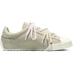 Buty sportowe Converse Chuck Taylor Lo. Szare obuwie sportowe Converse, bez wzorów, z zamszu, bez zapięcia. Za 590.00 zł.