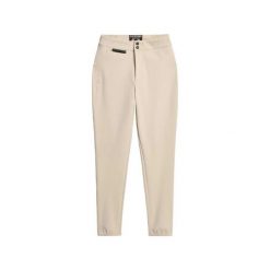 Damskie legginsy Superdry Luxe. Szare legginsy Superdry, l, bez wzorów, z materiału. Za 518.65 zł.