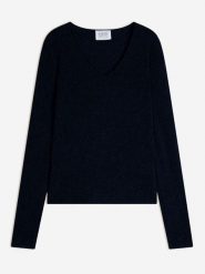 AUTHENTIC CASHMERE Kaszmirowy sweter w kolorze czarnym rozmiar: XL. Czarne swetry AUTHENTIC CASHMERE, xl, bez wzorów, z kaszmiru, bez ramiączek. Za 347.99 zł.