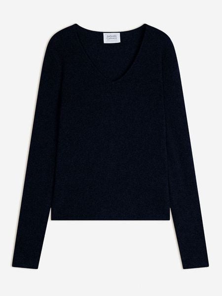 AUTHENTIC CASHMERE Kaszmirowy sweter w kolorze czarnym rozmiar: M. Czarne swetry AUTHENTIC CASHMERE, m, bez wzorów, z kaszmiru, bez ramiączek. Za 324.95 zł.