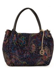 Mia Tomazzi Skórzana torebka "Gonfalone" w kolorze czarnym - 24 x 21 x 13 cm rozmiar: onesize. Czarne torby na ramię Mia Tomazzi, bez wzorów, z materiału, przez ramię, bez dodatków. Za 279.96 zł.