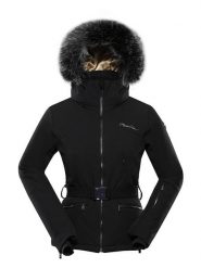 Alpine Pro Kurtka narciarska "Dowela" w kolorze czarnym rozmiar: XS. Czarne kurtki narciarskie Alpine Pro, m, bez wzorów, z tkaniny, bez kaptura, narciarskie. Za 375.96 zł.