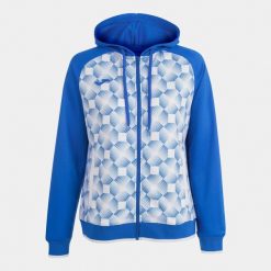 Bluza do piłki nożnej damska Joma Supernova III rozpinana. Białe bluzy Joma, s, bez wzorów, bez kaptura. Za 166.00 zł.