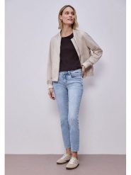 Street One Dżinsy - Skinny fit - w kolorze błękitnym rozmiar: W28/L28. Niebieskie jeansy Street One, l, z aplikacjami. Za 184.46 zł.