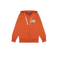 Bluza z bawełna z kaptur na czas wolny na co dzień. Brązowe bluzy LEONE 1947 APPAREL, bez wzorów, z bawełny, bez kaptura. W wyprzedaży za 67.30 zł.