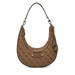 Torebka Guess. Brązowe torebki klasyczne Guess, z aplikacjami, bez dodatków. Za 584.99 zł.