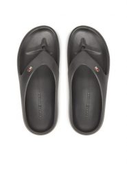 Tommy Hilfiger Japonki Th Comfort Beach Sandal FW0FW08522 Szary. Szare klapki TOMMY HILFIGER, bez wzorów, z tworzywa sztucznego, bez obcasa. Za 199.99 zł.