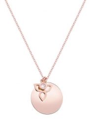 Tamaris Naszyjnik z zawieszką - dł. 45 cm rozmiar: onesize. Czerwone naszyjniki Tamaris, ze stali. Za 191.88 zł.