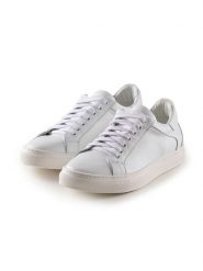 Anna Morellini Skórzane sneakersy "Renatrizia" w kolorze białym rozmiar: 38. Białe trampki Anna Morellini, bez wzorów, bez zapięcia. Za 308.18 zł.